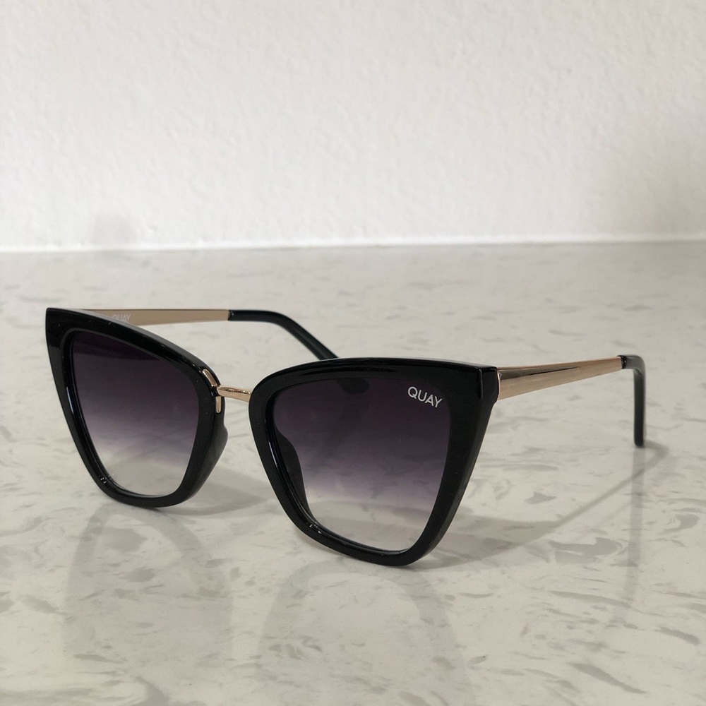 Quay Australia Reina Mini Cat Eye Sunglasses